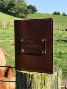 Leather notebook